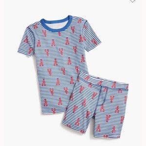 J. Crew Kids' lobster pajama set size 3T